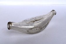 Vintage Boby Pride Feeder Milk Bottle Baby Feeding Double Ended Banana Glass F79