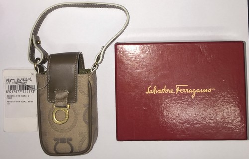Salvatore Ferragamo Monogram Vintage Mobile Cellulare Borsa da polso molto  raro | eBay