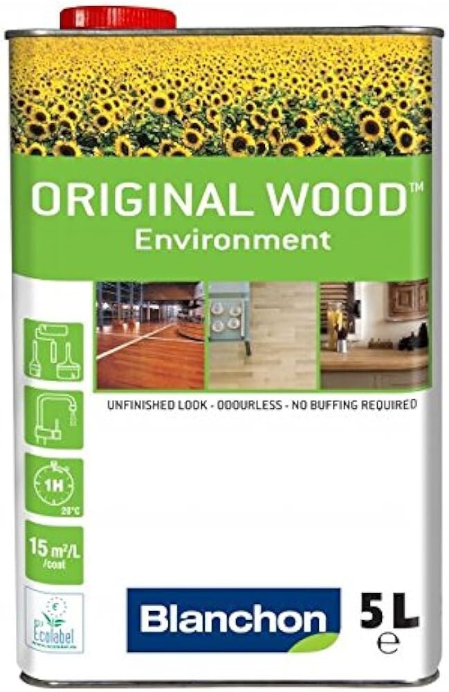 Blanchon Original Wood Enviroment Oil - Ultra Matt 5 Litre