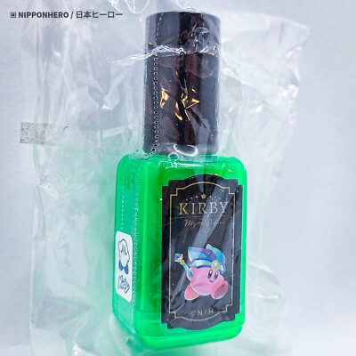 KIRBY Mystic Perfume Nail Polish Shaped Highlighter Marker Fluorescent GREEN JP