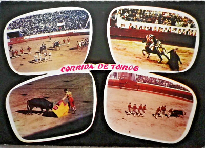 Portugal, Ansichtskarte, Postkarte, CORRIDO DE TOIROS, gelaufen