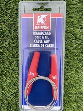 GRIFFON PIPE CUTTING CABLE SAW FOR PVC PLASTIC PIPES RED HANDLES 6311454/00