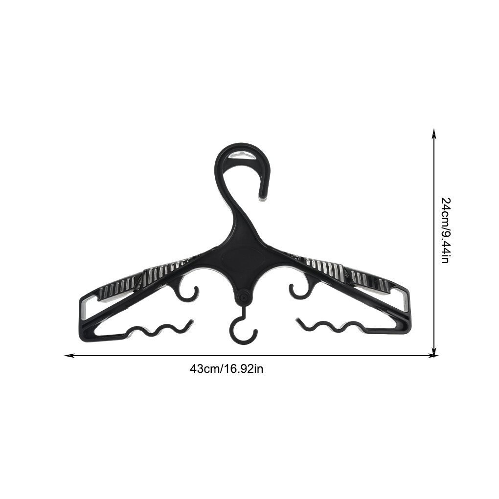 Clothes Hanger Wetsuit Coat Hangers LoadBearing Bracket Snorkeling eBay