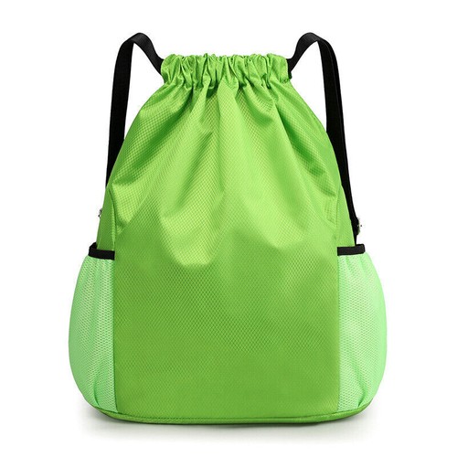 Drawstring Backpack String Bag Sackpack Waterproof Outdoor Travel Sports School. - Picture 15 of 29