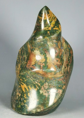 Sammlung! Wunderschöner Ozean Jaspis Achat Druzy Flamme Orbikular Reiki Statue - Bild 4 von 11