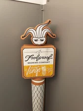 Foolproof Brewing Co.(Pineapple Vango Sour Ale)  13" wooden  beer Tap
