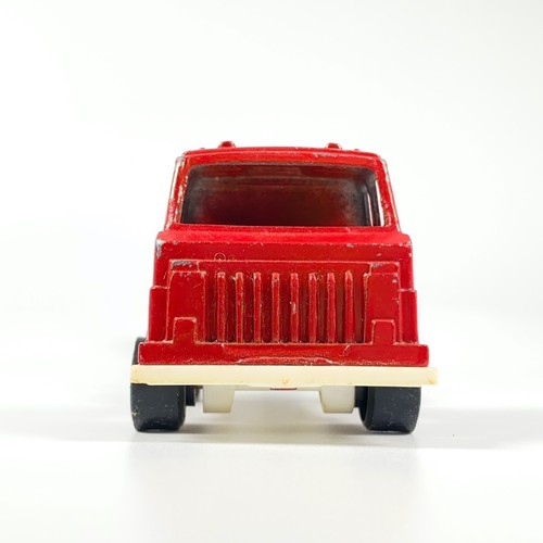 De colección 1981 TootsieToy #1724 resistente "Keep On Trucking" rojo semi camión cabina 6,25" - Imagen 5 de 16