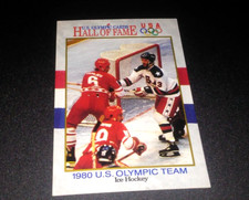 USA OLYMPICS HALL OF FAME 1980 US ICE HOCKEY TEAM 70-Impel 1991-L@@K!
