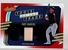 2021 Absolute Tools of the Trade Triple Swatches Red #TT3-JB Jake Bauer 16/99