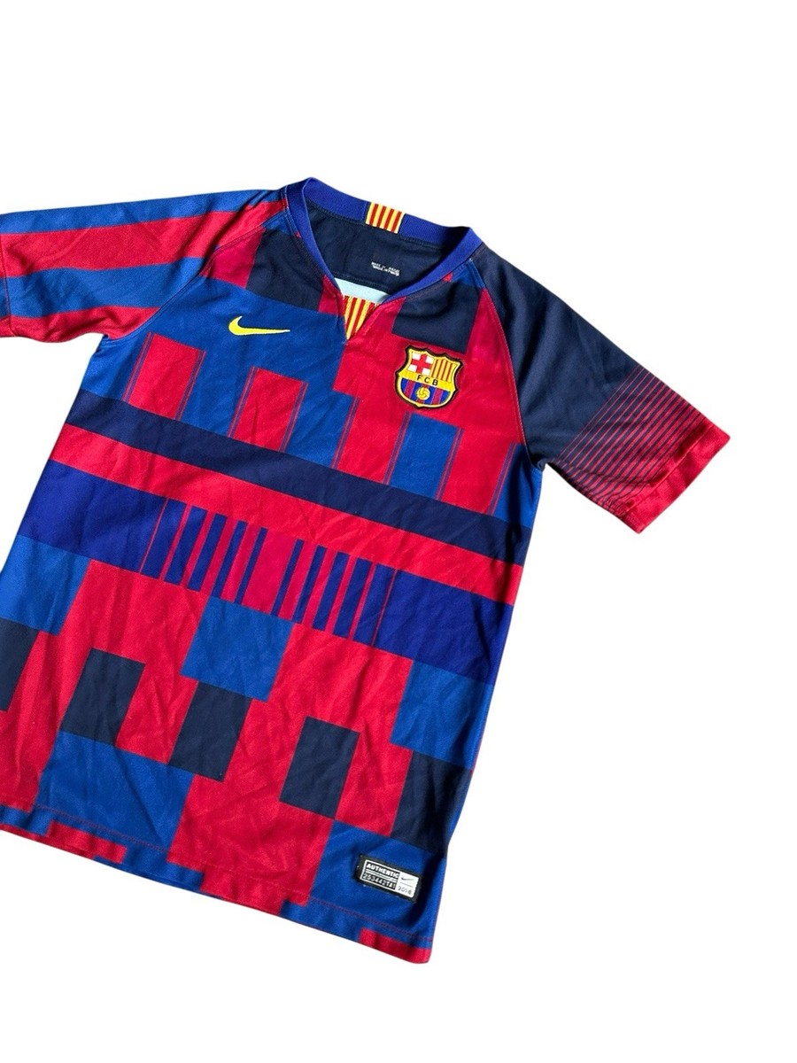 Nike FC Barcelona 20th Anniversary Stadium Soccer Jersey Size