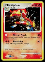 Infernape 5/130 Holo Rare Diamond & Pearl