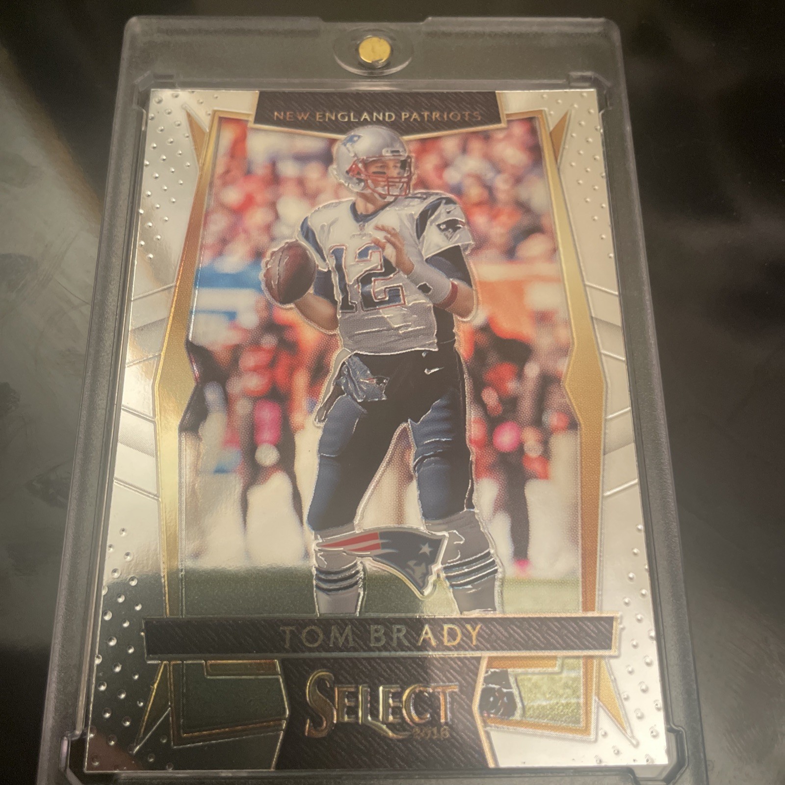 2016 Panini Select Football Tom Brady Silver Concourse Patriots