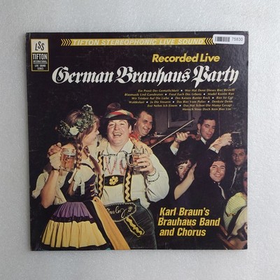 Karl Brauns Brauhaus Band German Brauhaus Party LP Vinyl Album Record Folk,