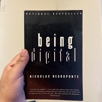 Being Digital by Nicholas Negroponte (1996, Trade Paperback)