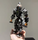 Lego Bionicle MOC Zaria - Toa Of Iron - rare parts + premium quality resin mask