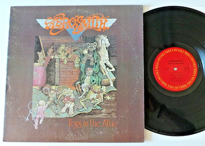 Aerosmith   Toys In The Attic (LP US 1976 M/VG+ Insert)