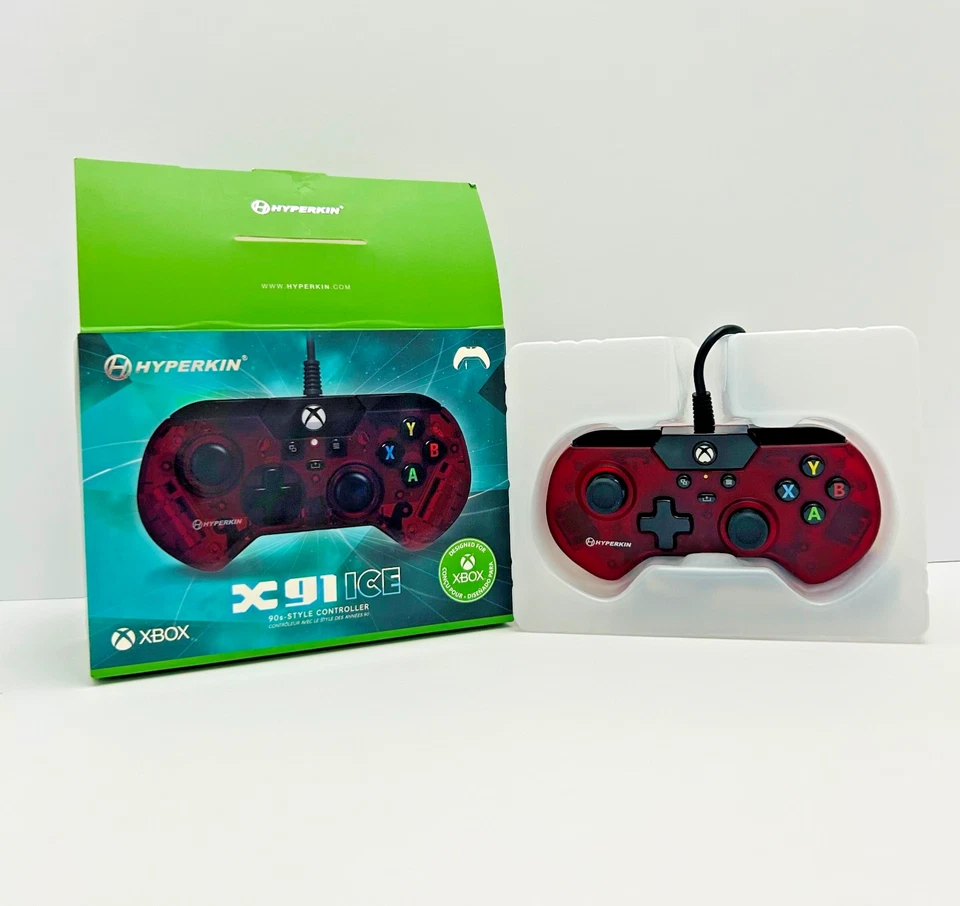 Xbox Series X | S Hyperkin Crystal X91 Series - Rojo Rubí Foto 3 de 4