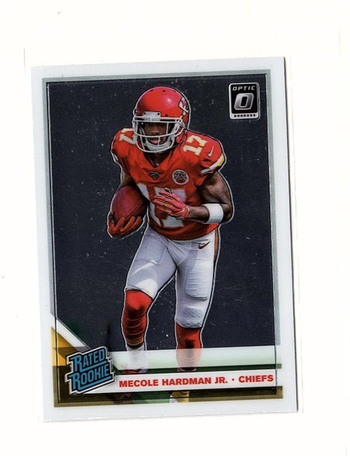 Mecole Hardman Jr. 2019 Donruss Optic Rated Rookie RC #175