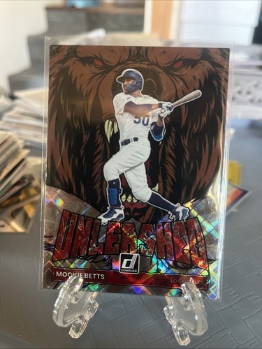 2022 Panini Donruss - Unleashed Mookie Betts #UL-4 Diamond