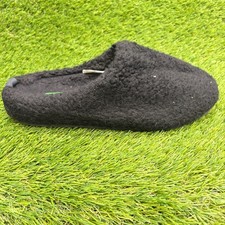 Allbirds Wool Slipper Fluff Womens Size 8.5 Black Casual Slip On Mule Shoes