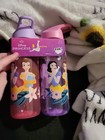 Disney Princess ZAK! 2-Pack 20oz Leak-Proof Water Bottles BPA-Free Ariel Belle +