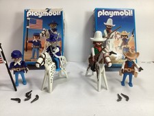 Playmobil Western Civil War Sets Boxes 3304 2 Cowboys Horse 3306 Us General