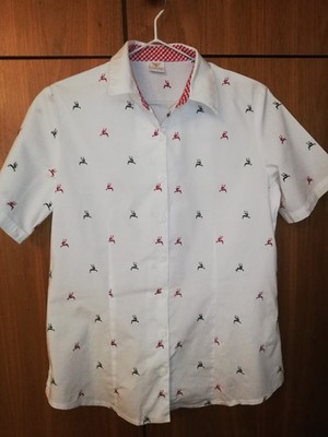 Trachten Bluse Hemd Damen 40 Gr von h. moser 