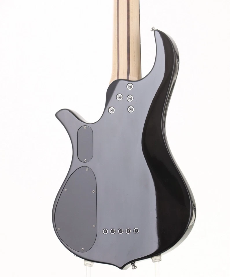 TRABEN Phoenix5 黑色二手红木指板 5 弦黑色带软壳 — 第 3/4 张图片