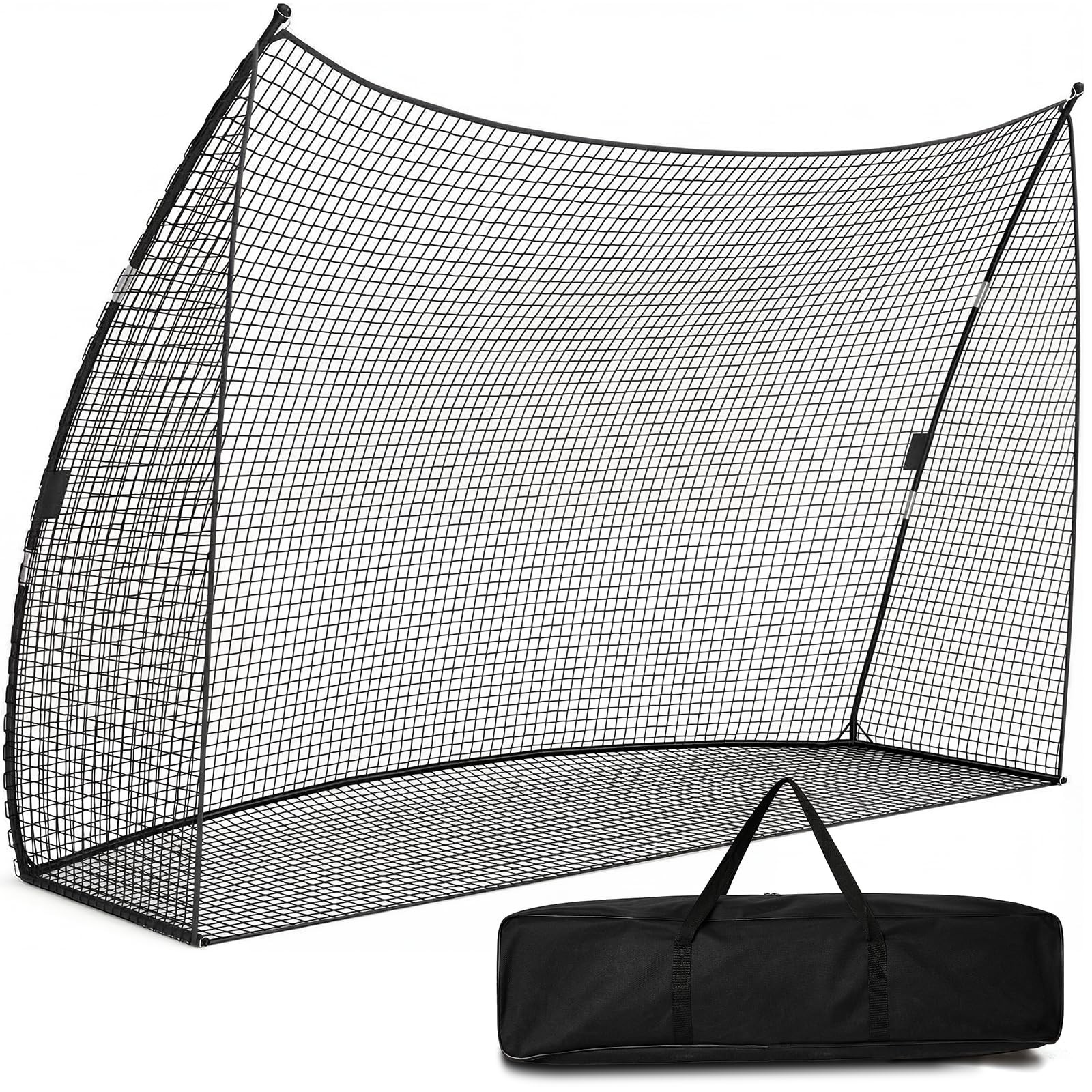 Filet de golf portable pour jardin grand modèle résistant aux tirs puissants