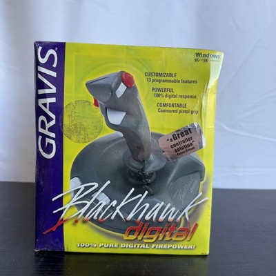 Gravis Blackhawk Digital Joystick Model 10171 Vintage PC Gaming Brand New In Box