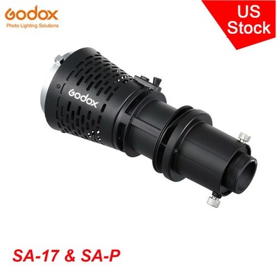 US Godox SA-17 Adapter SA-P Projection Attachment Fr Bowens LED Continuous Light
