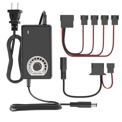 3V ~ 12V 2A 24W Power Supply Adjustable DC 3V 6V 9V 12V Variable Universal AC...