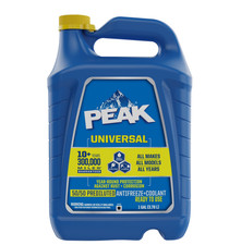 Peak Universal 5050 Prediluted Antifreeze Coolant For All Vehicles 1 Gal