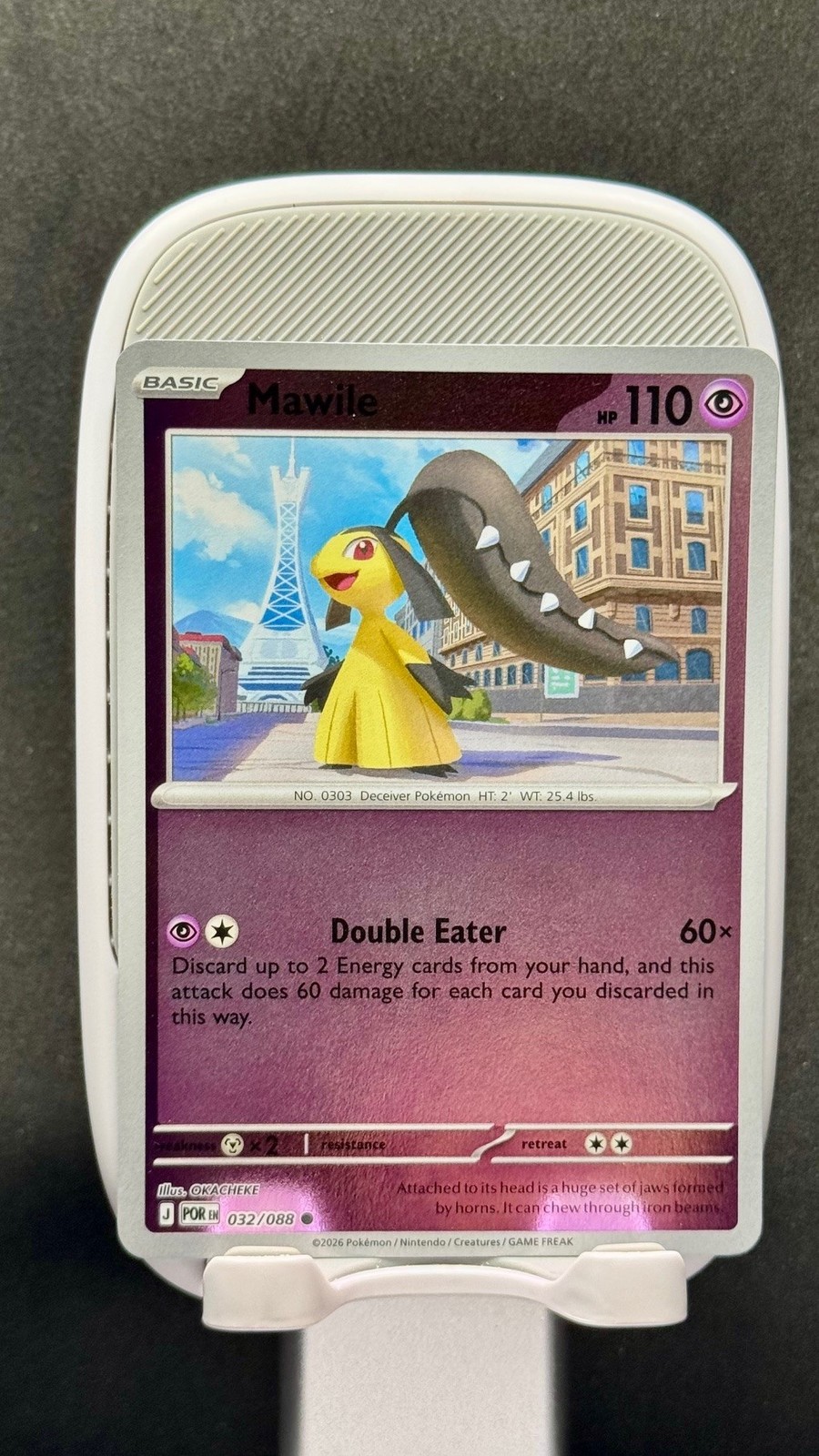 Pokemon ME03: Perfect Order #032/088 Mawile - Reverse Holo - MINT