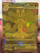 PSA10 メガルカリオEX HR Gold 188/132 フランス Mega Lucario Ex #188 Prices | Pokemon Mega Evolution | Pokemon Cards