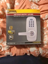 NEW Brinks Commercial Keyless Entry Door Handle Lock BC40107 Satin Chrome