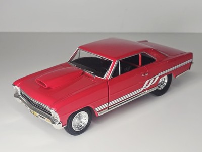 ミニカー Ertl 1/18 1966 Chevrolet Nova Pro Stock Ertl - 1966 Chevrolet Nova Pro Stock Red 1:18 Diecast - No Box | eBay