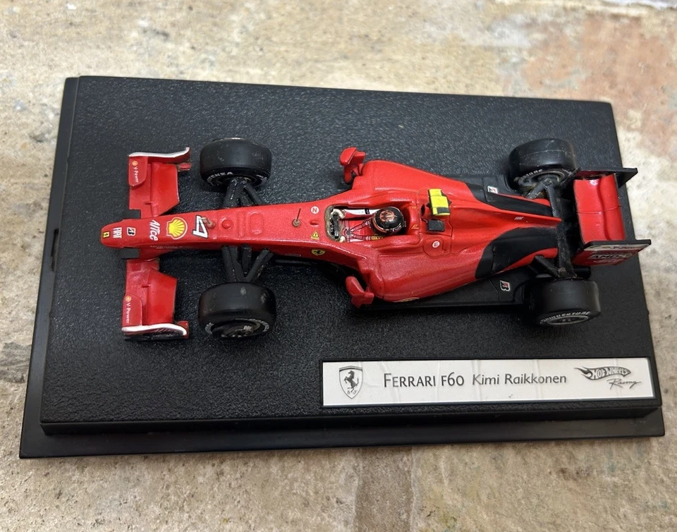 FERRARI F60 2009 KIMI RAIKKONEN- HOT WHEELS- 1/43 - Immagine 4 di 4