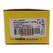 10PCS/New in Box BUSSMANN LPJ-30SP Fuse