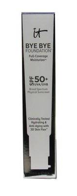 IT Cosmetics Bye Bye SPF 50+ Foundation Full Coverage Moisturizer 3D- FAIR  6/26