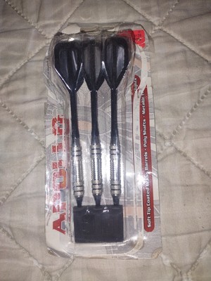 New Halex Apollo Soft Tips Coated Brass Barrels Darts 3 Pack