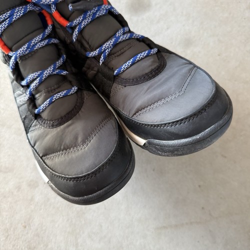 Sorel Whitney II Short Boots Youth Size 4 Gray Nylon Winter Snow Waterproof - Picture 5 of 11