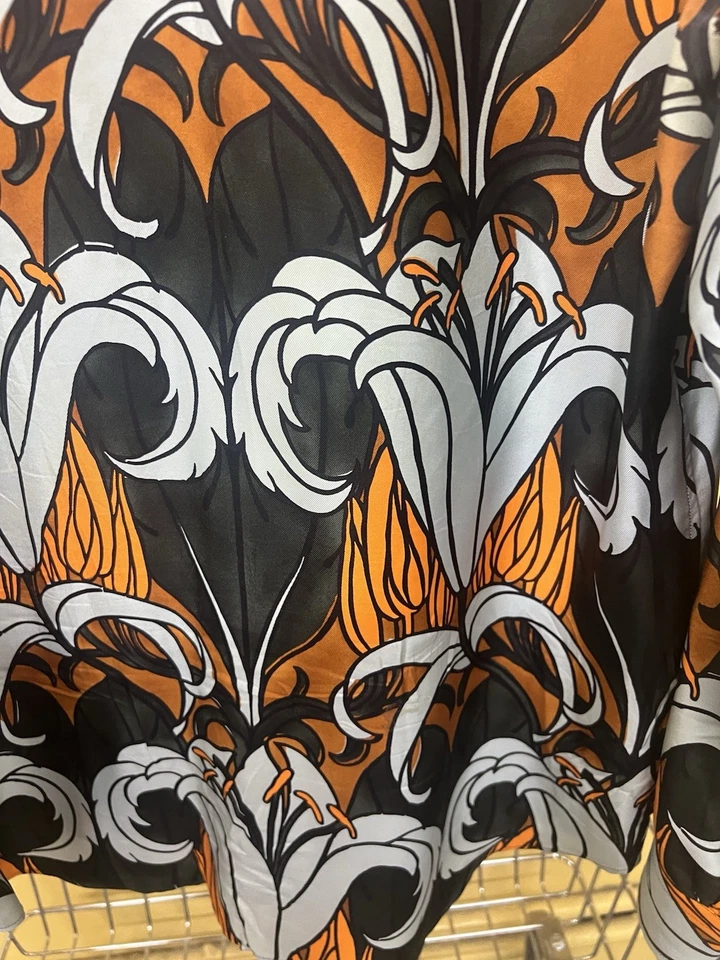 Camisa de seda para hombre Prada Holliday marrón Londres especialmente reeditada talla 41/16 Foto 4 de 4