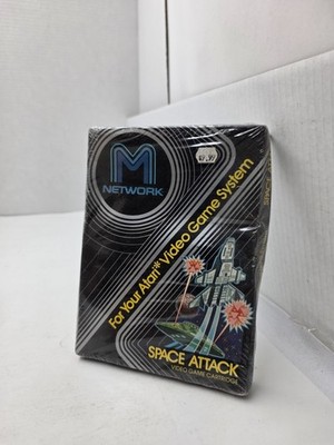 NEW Factory Sealed W/Crushed box M Network Space Attack for Atari 2600 NTSC #N42