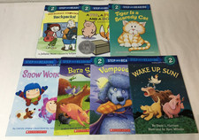 Lot of 7 STEP INTO READING Books Level 2 / Kids Early Readers / PreK- Grade 1