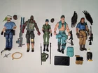 Gi Joe Classified Lot - Roadblock, Lady Jaye, Shipwreck, Gung Ho, Spirit Ironkni