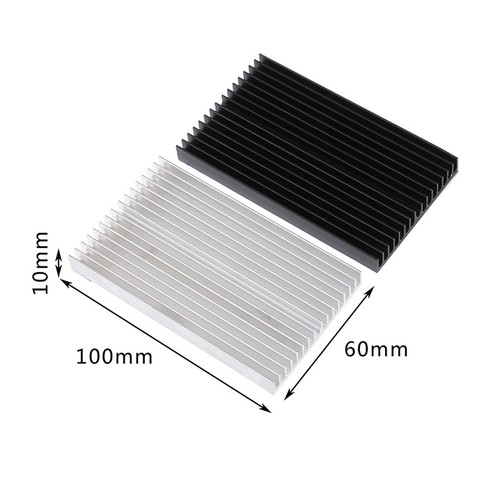 Aluminum Alloy Heatsink 100MM Cooling Pad LED IC Chip Cooler Radiator Heat Sink - Bild 6 von 11