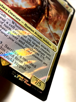 MTG Sephiroth, Fallen Hero (Surge Foil) Commander: Final Fantasy