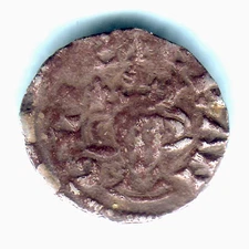 Great Britain. (from 1279) Edward 11 - Farthing..  London Mint..  F/F+