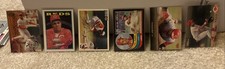 Barry Larkin 6 Card Special Lot - Leaf Insert O-Pee-Chee Silver Signature
